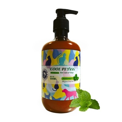 COOL PETSSS 天然薄荷修護配方寵物沐浴露 (500ml) 貓狗合用 CPSG003