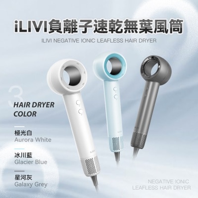 ILIVI V10 negative ion quick drying bladeless Hair Dryer image