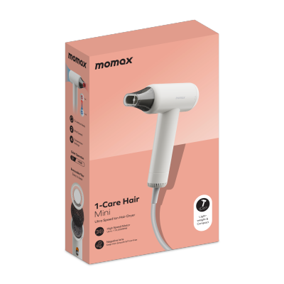 MOMAX HL13UKW 1-Care Hair Mini負離子高速 風筒