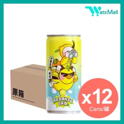 CRYSTAL SPRING - Sparkling Lemon Dancong (Yashixiang) Tea Drink 265ML (12 cans)