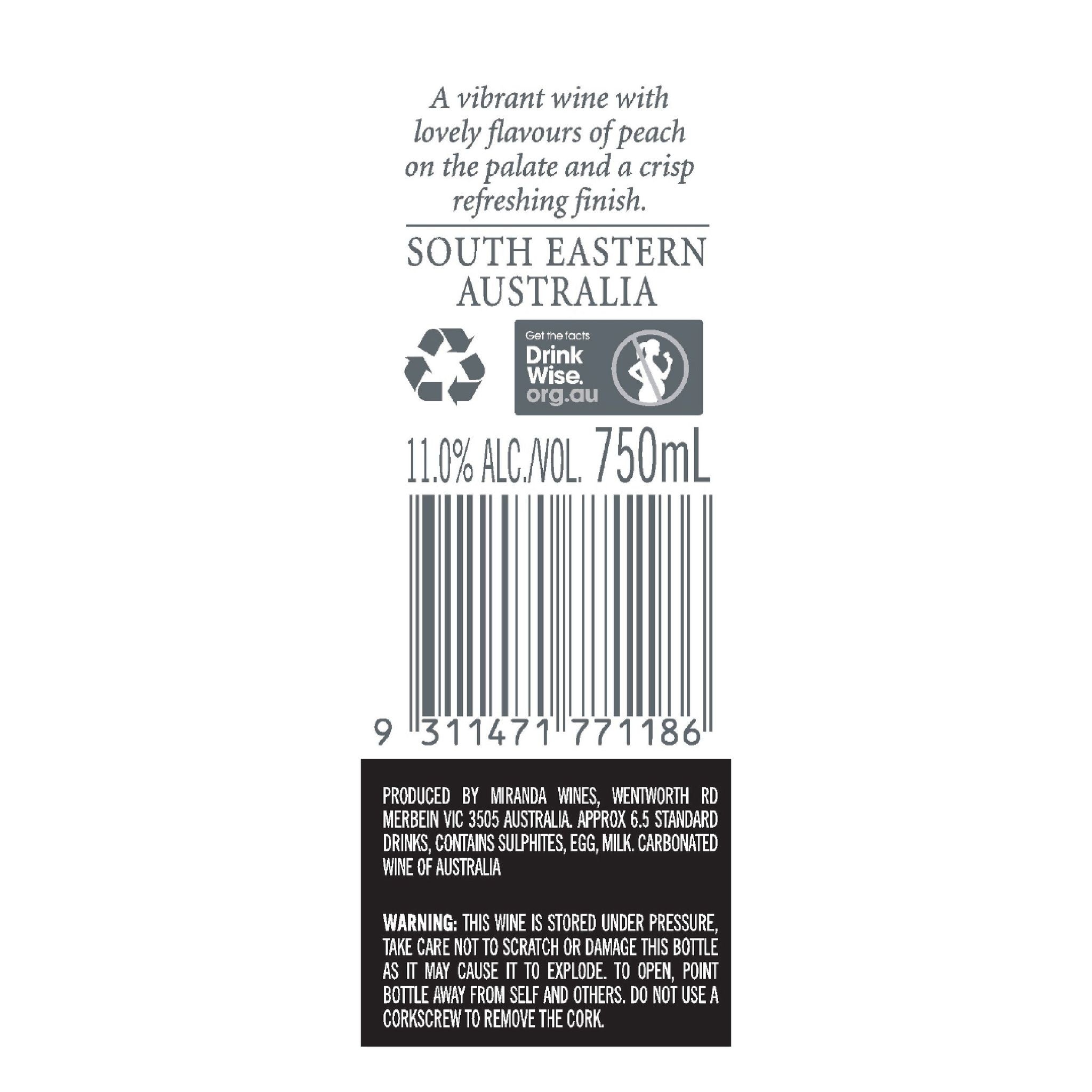 SOMERTON Sparkling Brut 750ML (1x6)