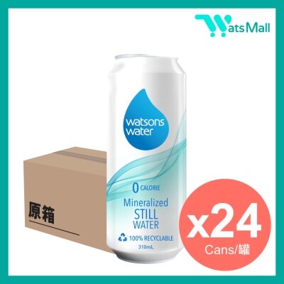 WATSONS Distilled Water With Minerals 310ML (24 bottles)