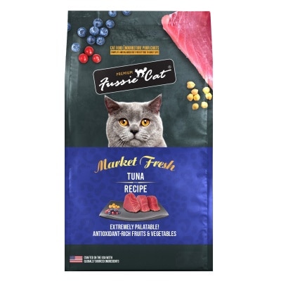 FUSSIE CAT Market Fresh 純天然貓糧 吞拿魚配方 (4.54kg) (10lb) 351895