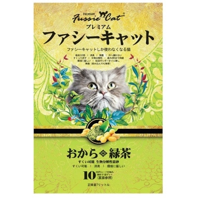 FUSSIE CAT 綠茶味豆腐貓砂 (6L)