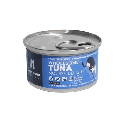 GIANT MEOW Nurturing Tuna Mousse Delight For Adults Cat (80g)