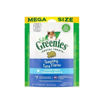 GREENIES - 貓貓潔齒餅 - 吞拿魚味(130g) 1452048/11134 