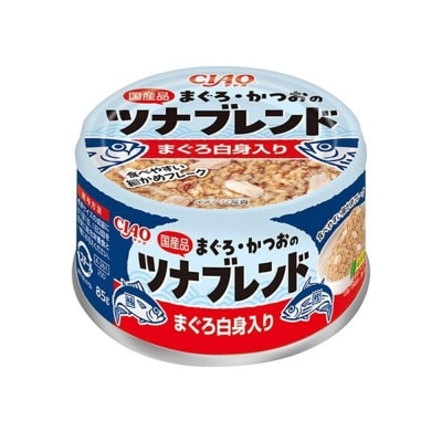 INABA [CIAO混合罐] 吞拿魚+白鮪魚 (85g) 貓罐頭 798672