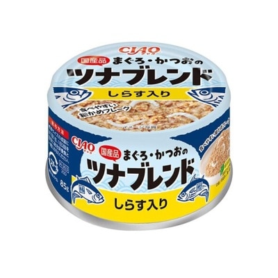 INABA  吞拿魚+銀魚 (85g) 貓罐頭 798719