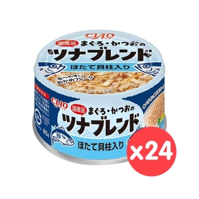 INABA - [24罐]  吞拿魚+扇貝 (85g X24) 貓罐頭 798702