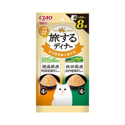 INABA  秋田‧德島雞湯風味 貓濕包 (20g x8) IC-165
