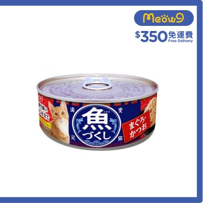 INABA 魚盛 吞拿魚·鰹魚 貓罐頭 (60g)