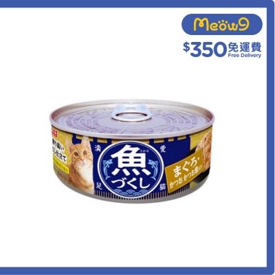 INABA 魚盛 吞拿魚·鰹魚 木魚 貓罐頭 (60g)