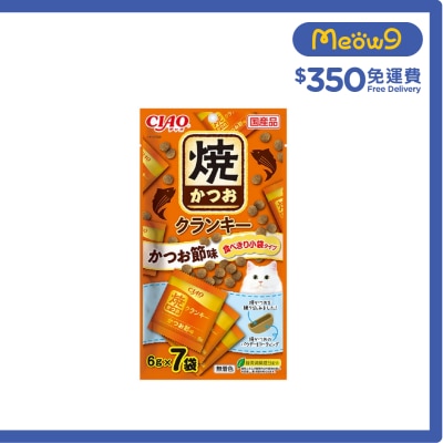 INABA  Bonito Flavor (6g x7) P-214 Cat Snack