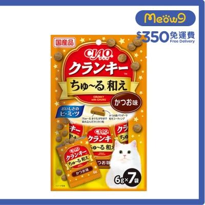 INABA  鰹魚 (6g x7) (P-342) 貓小食 331589 最佳食用日期:11/2026