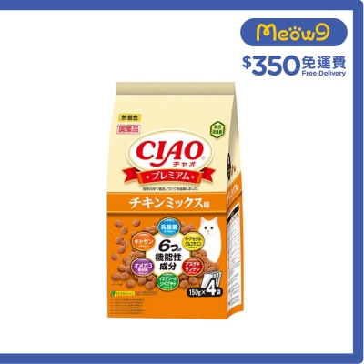 INABA CIAO CIAO 機能成分乾糧 雞肉味 (150gx4) (P 435) image