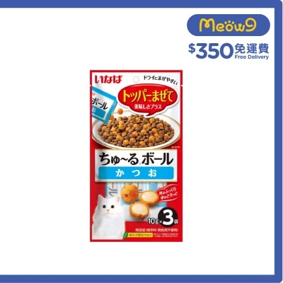INABA 超奴波 軟心粒 鰹魚味 (10gx3袋) QSC 323 image