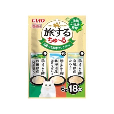 INABA  北之風味(旅行裝) 貓小食(6g x18) SC-589