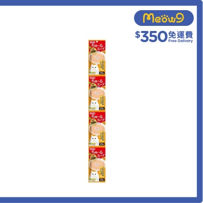INABA  2000億個乳酸菌 - 雞肉 & 白飯魚 (35g x4) 貓濕糧 863714 TCR-144