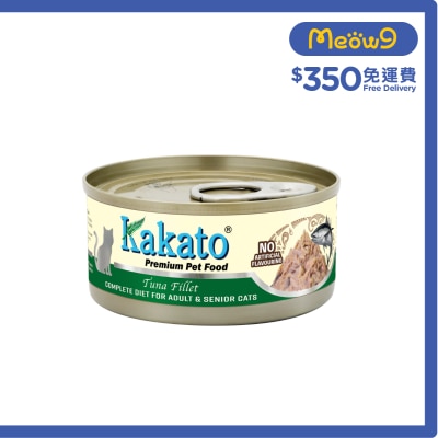KAKATO KAKATO 全營養主食罐(吞拿魚) (70g) 成貓 高齡貓配方 image