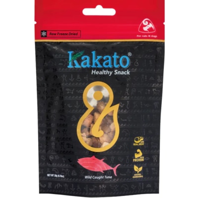KAKATO - Kakato-凍乾純肉小食 - 野生捕撈吞拿魚 (20g)