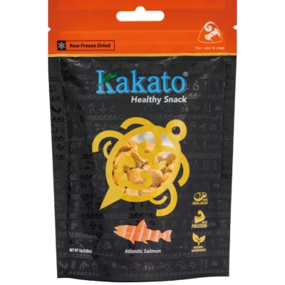 KAKATO - Kakato 凍乾純肉小食 - 大西洋三文魚 (15g)