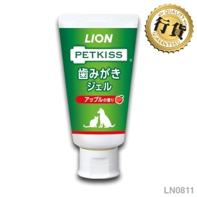 LION PET - PETKISS 蘋果味牙膏 40g (犬/貓用) 008113