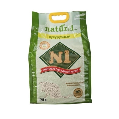 N1 NATUREL - 天然玉米豆腐貓砂 (17.5L/原味/2.0幼粒裝) N1貓砂原裝行貨