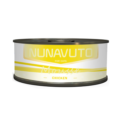 NUNAVUTO - 純雞肉慕絲貓罐頭(60g) (NU-34)