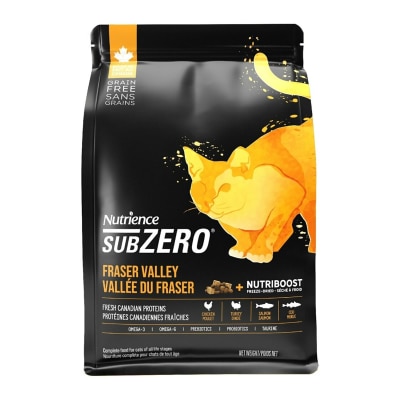 NUTRIENCE Subzero 頂級雞肉+火雞+海魚 無穀物 全貓糧 (10lb) 52906