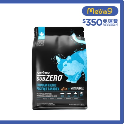 NUTRIENCE - SUBZERO 三文魚 & 鱈魚 配方 (4 lb) 全貓糧 529099