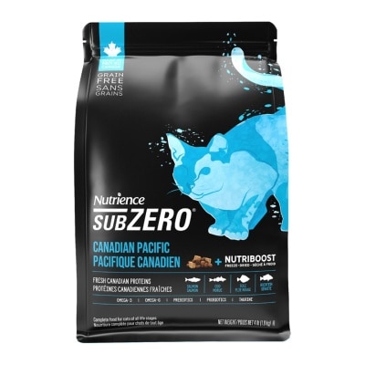 NUTRIENCE SUBZERO 三文魚 & 鱈魚 配方 (4 lb) 全貓糧 529099