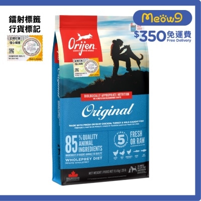 ORIJEN Original原味配方(11.4kg)全犬狗糧 - Orijen 渴望