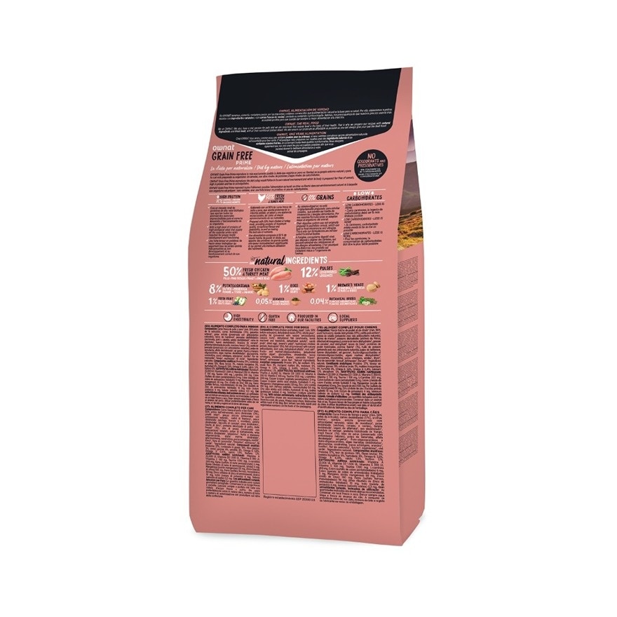 OWNAT Grain Free Mini Adult Chicken & Turkey (3kg) Dry Dog Food ownat image