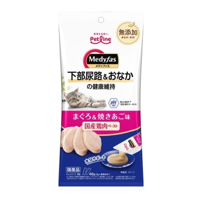 懷石 Medifas 泌尿道及腸胃健康 鮪魚‧飛魚口味 (6g x8) 005379 貓小食