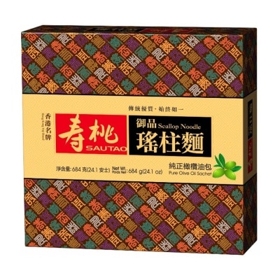 壽桃牌 御品瑤柱麵12個裝