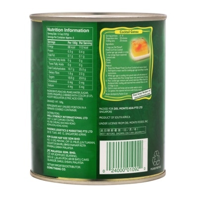 DEL MONTE Del Monte Fruit Cocktail (l)