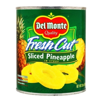 DEL MONTE Sliced  Pineapple In  Syrup