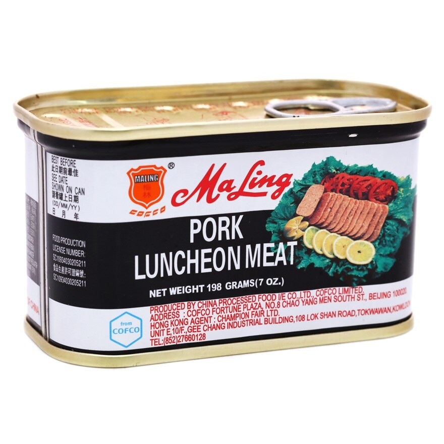 MALING Pork Luncheon Meat (rect.)