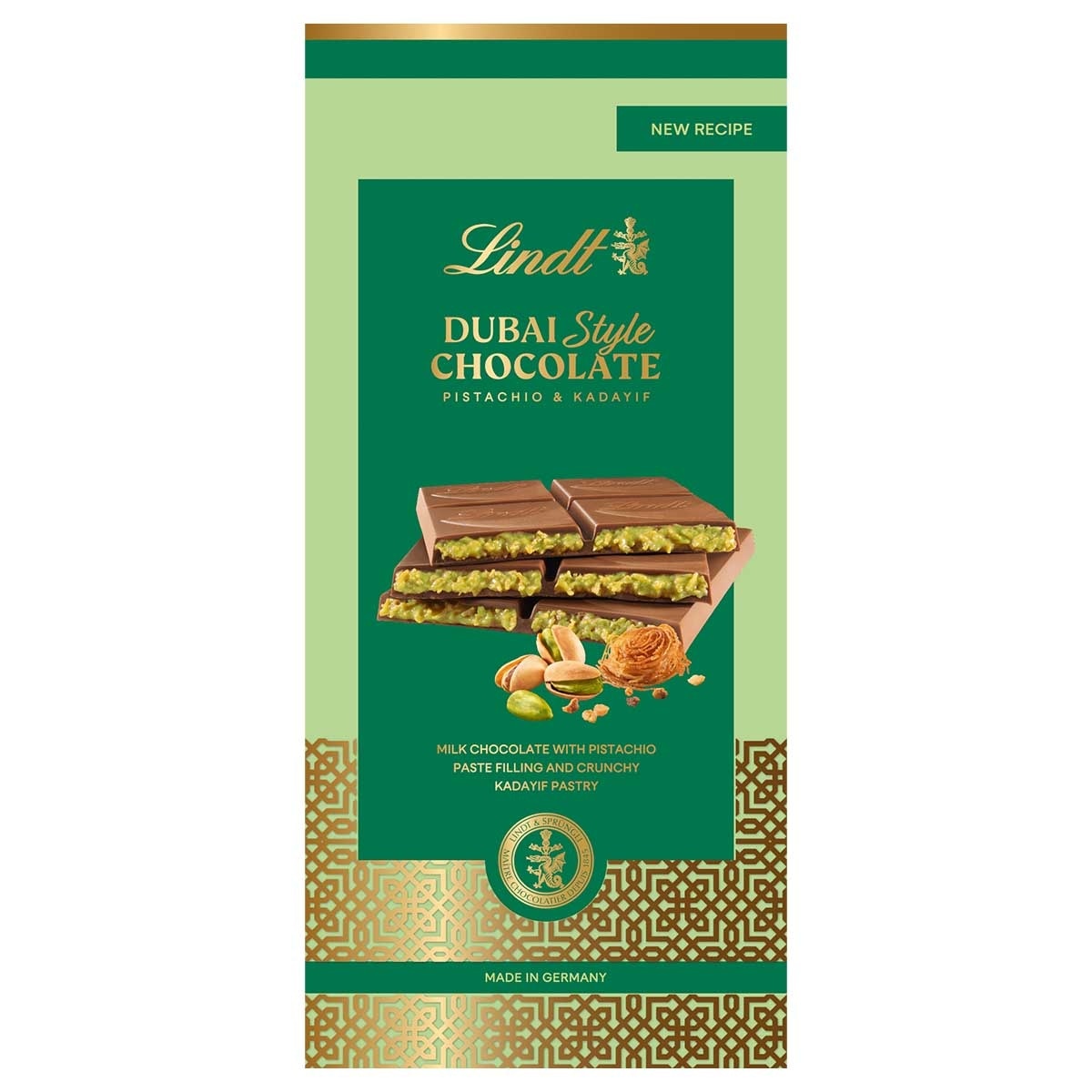 LINDT Dubai Style Chocolate (pistachio)