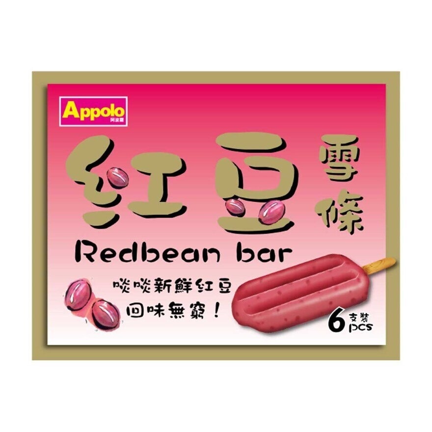 APPOLO Red Bean Stickline 6's