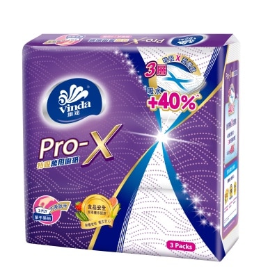 VINDA Pro-x 3ply Kitchen Towel Z Fold 3's