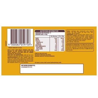TWIX Caramel Funsize 159.5g