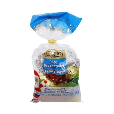 JACQUOT 聖誕樹吊飾造型牛奶朱古力
