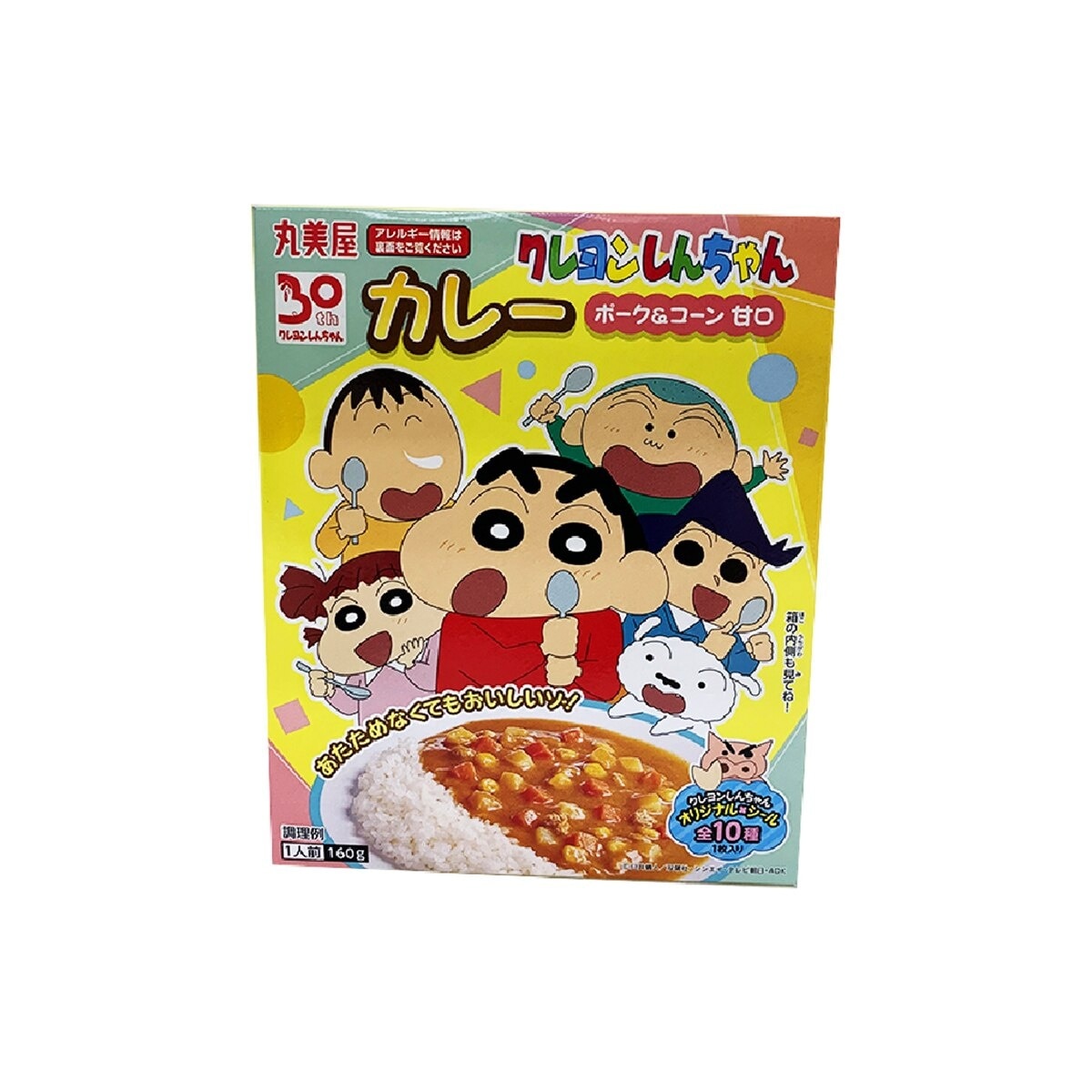 MARUMIYA Crayon Shinchan Curry(pork&corn Swt)