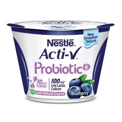 NESTLE Acti v Lowfat Yoghurt Blueberry(chilled 0 4°c) image