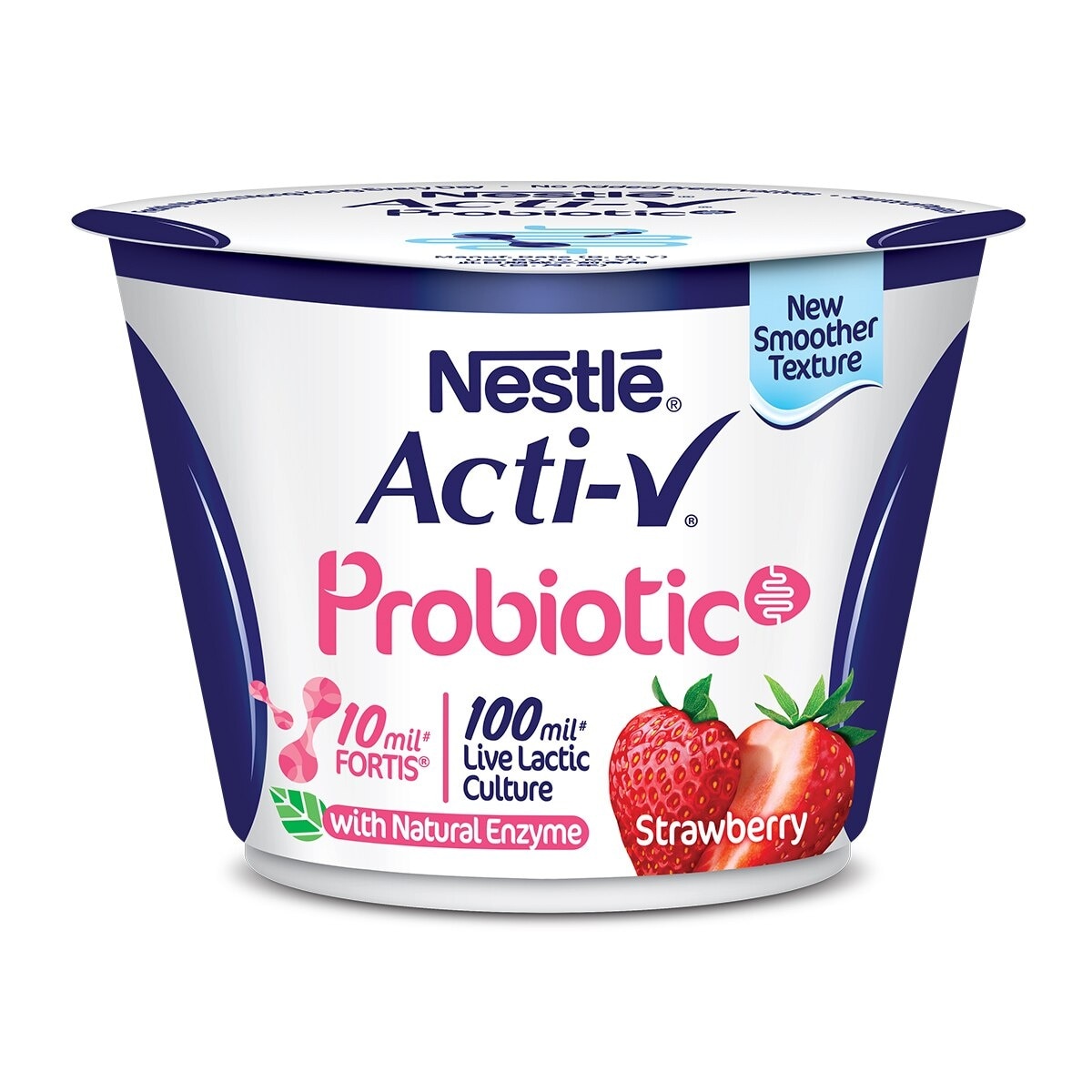 NESTLE Acti v Lowfat Yoghurt Strawberry(chilled 0 4°c) image