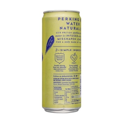 DASH Sparkling Water Lemon Flavor