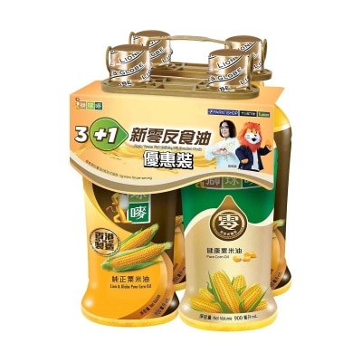 LION & GLOBE Corn Oil & Zero Trans-fat Corn Oil