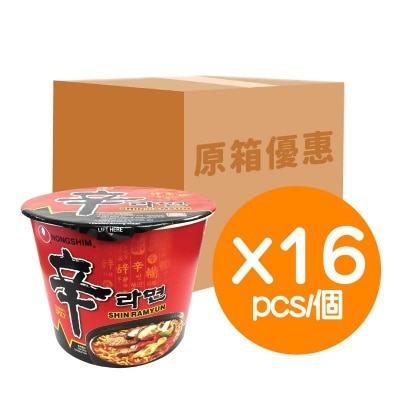 農心 辛辣碗麵 (原箱)