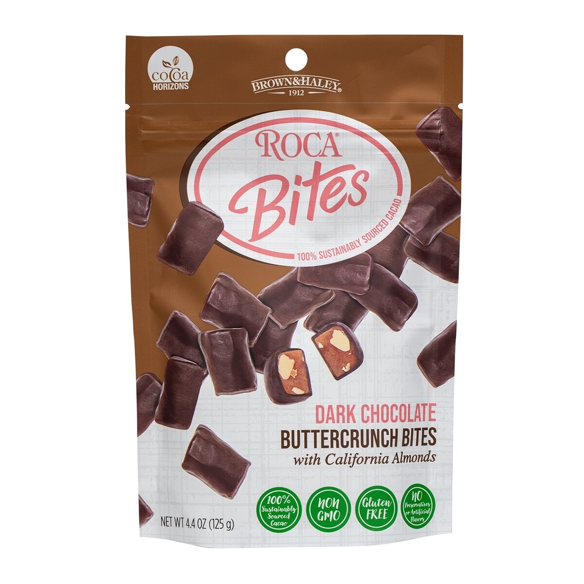 ALMOND ROCA Almond Roca Dark Chocolate Roca Bites